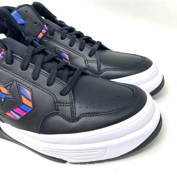 Converse Weapon CX Shoes Mid Top Multi Black Men’s Leather Sneakers Size 172656C - Picture 8 of 10